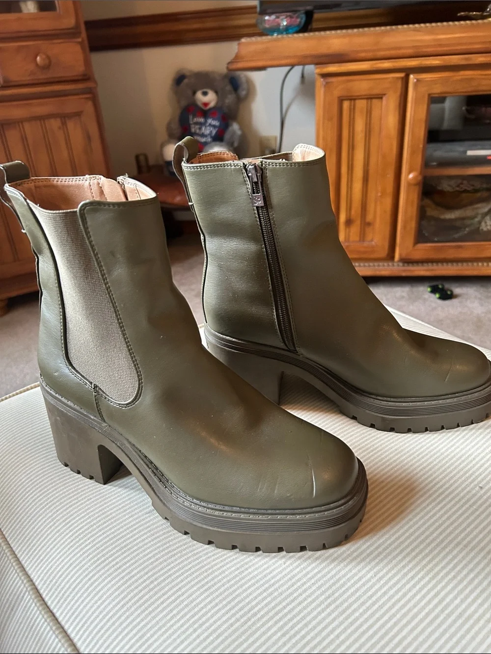 Platform Ankle Boots